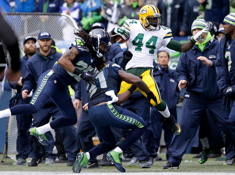 Illustration for article titled Just What The Hell Was That? The 2015 NFC Championship In Photos